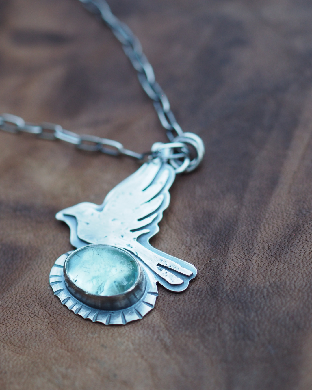 Sterling Silver Swallow Necklace