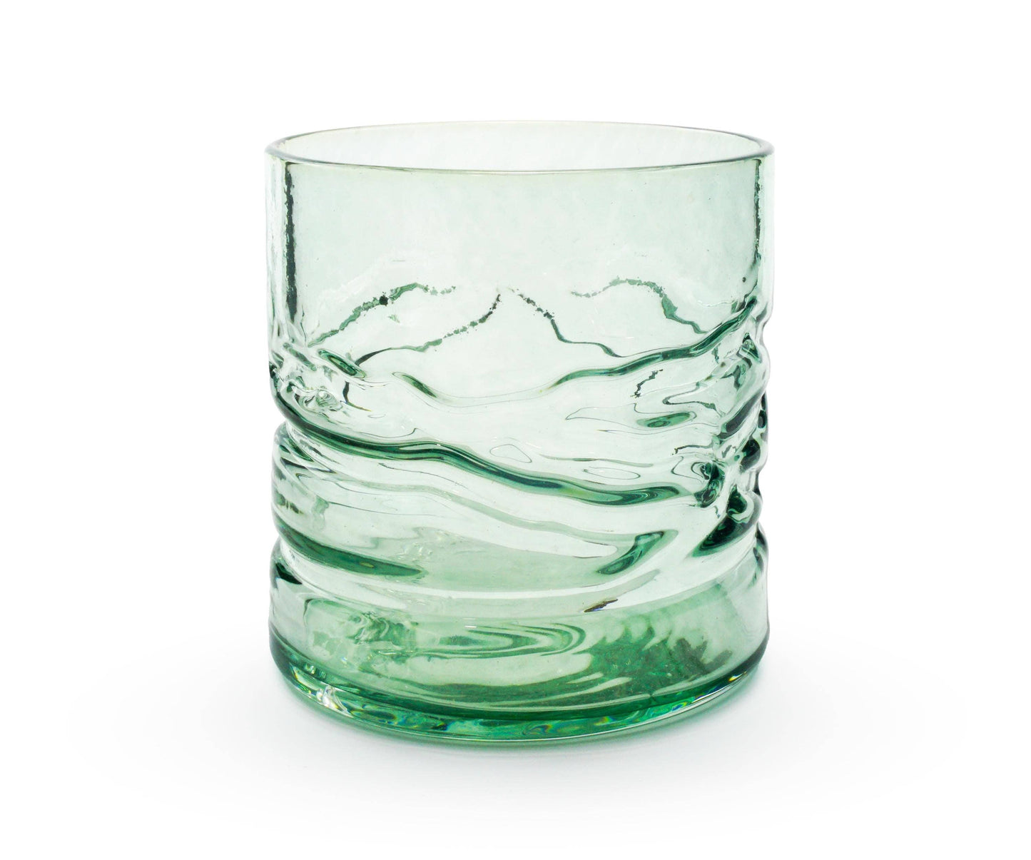 Nice Time Glass - Ridge Short Tumbler: Sage