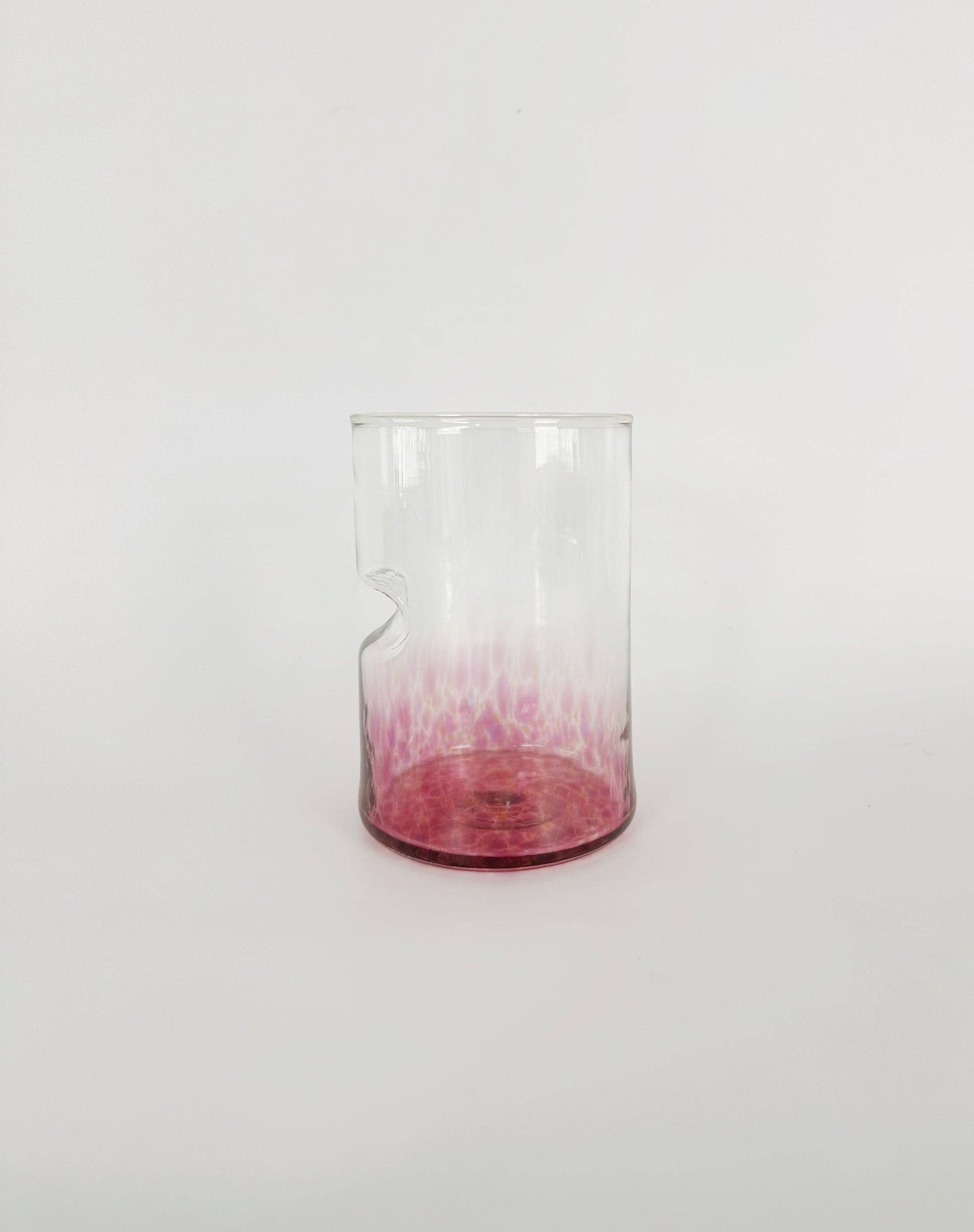 Nice Time Glass - Imprint Glass: Pink / Short