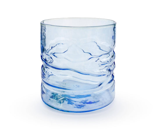 Nice Time Glass - Ridge Short Tumbler: Sky Blue