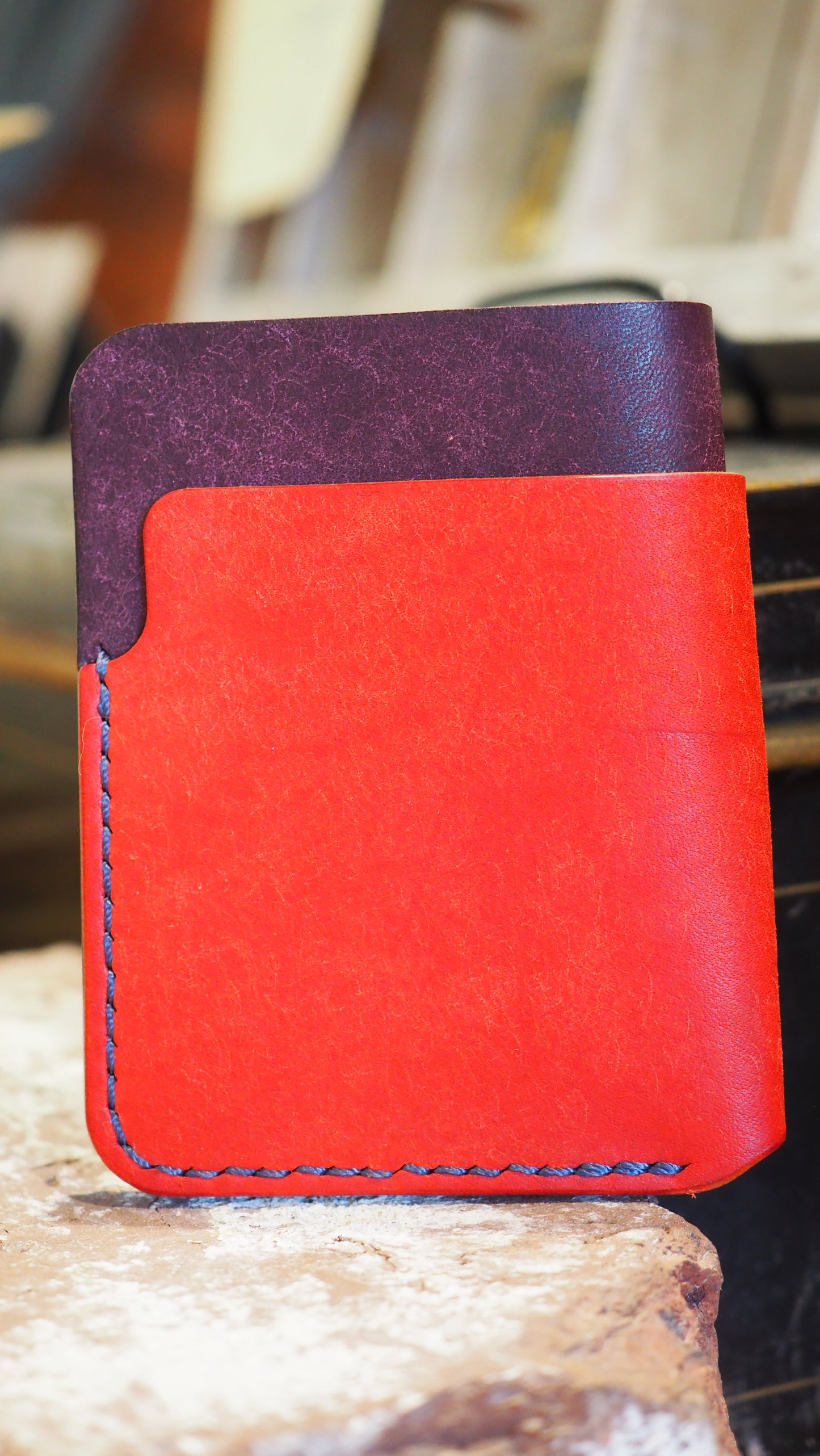 Handmade Minimalist Wallet - Pueblo Leather