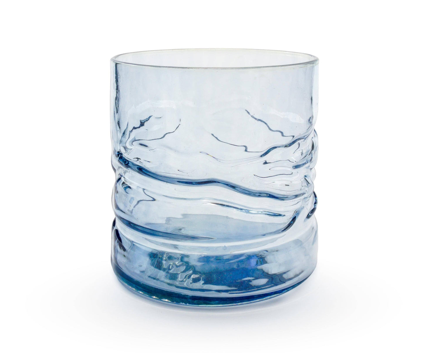 Nice Time Glass - Ridge Short Tumbler: Sky Blue