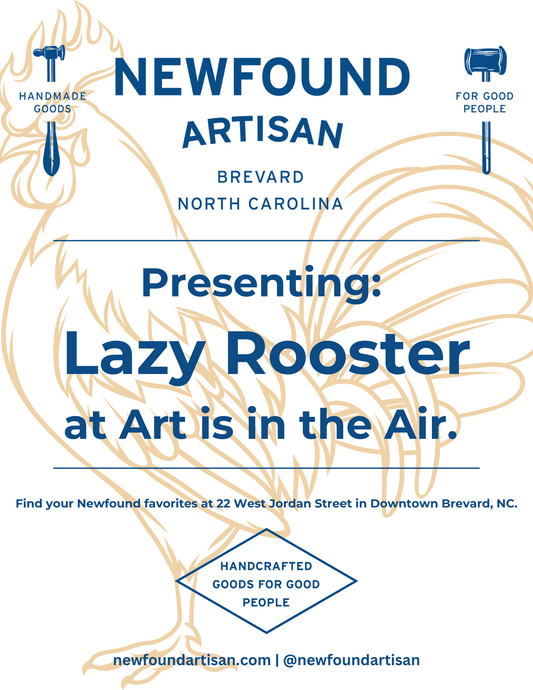 Come Party with Lazy Rooster at the Art is in The Air Festival!