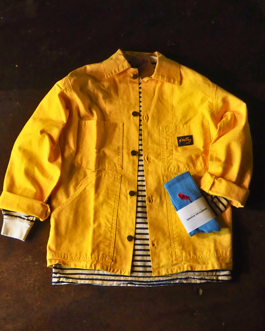 Stan Ray Shop Jacket - Yellow Overdye