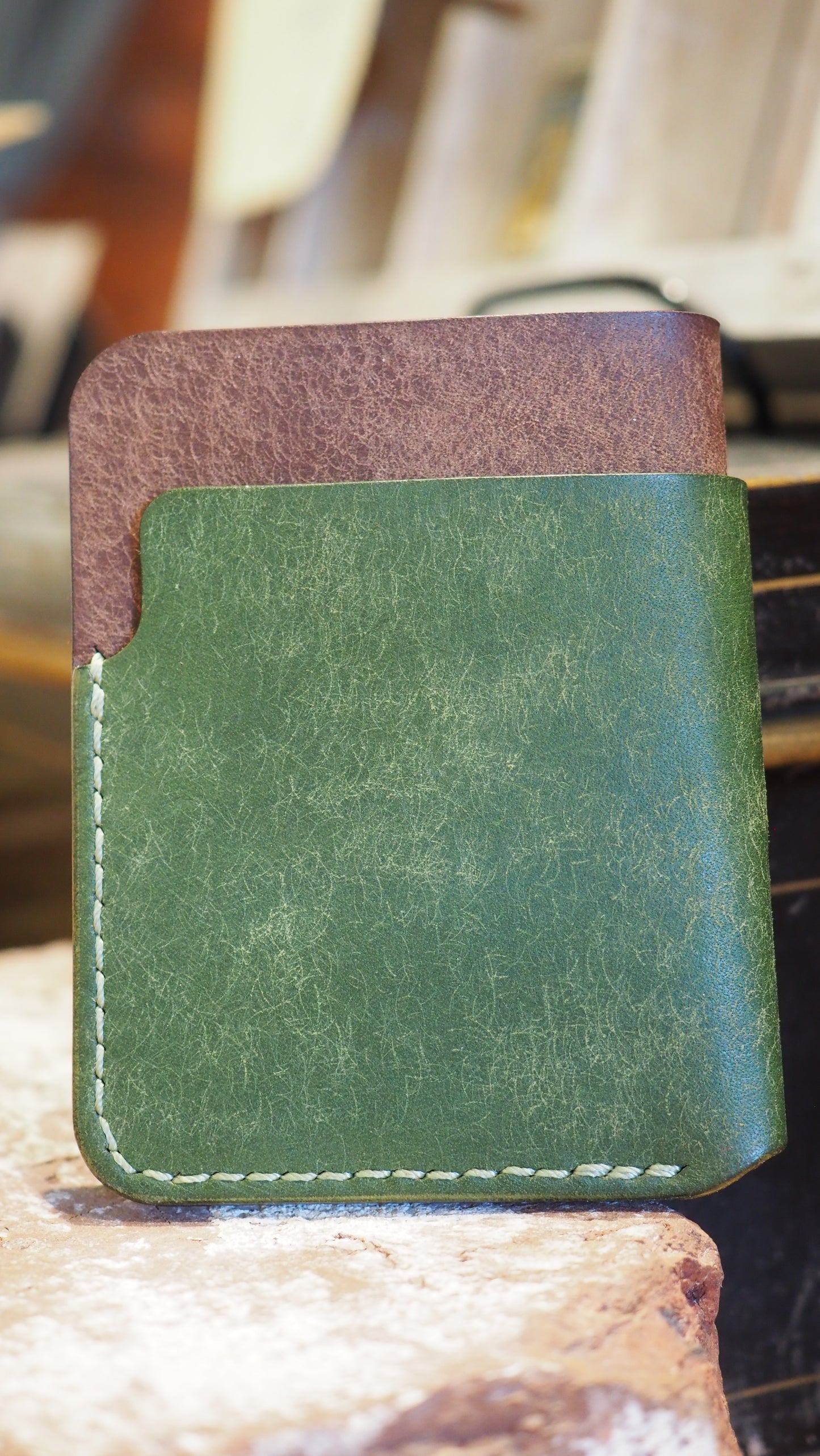 Handmade Minimalist Wallet - Pueblo Leather